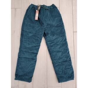 The Sunday Collective Girls Size 10-11 Winter Corduroy Pants Think Quilted Snow